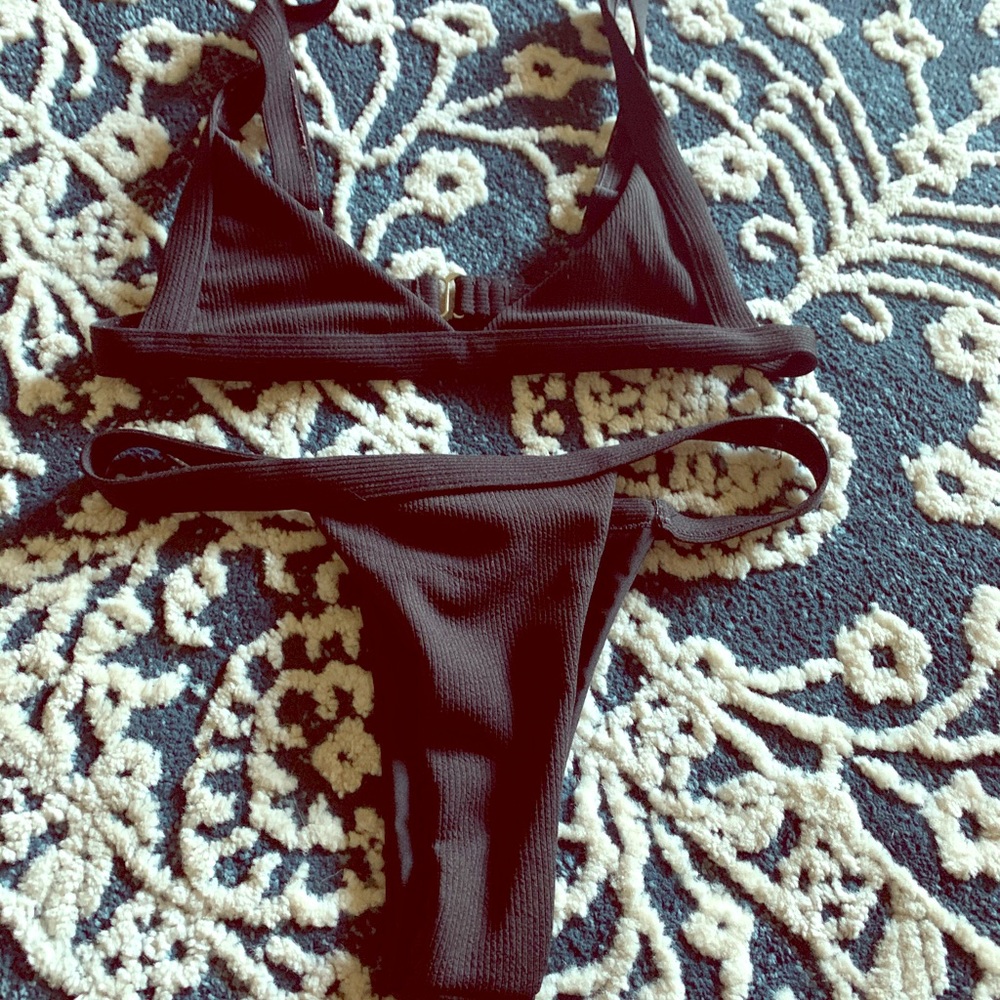 Small black bikini